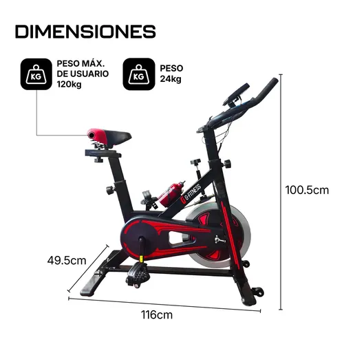 Bicicleta fija Residencial TJ-1723