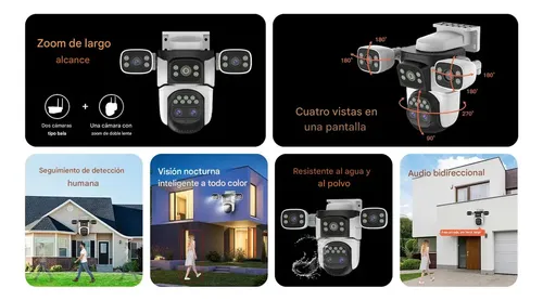 Cámara IP 360° Ultra HD