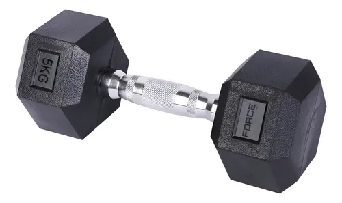 Mancuerna Gadnic 5kg Hexagonal Engomada