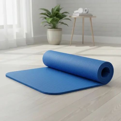 Mat de yoga NBR 10 mm con bolso de transporte
