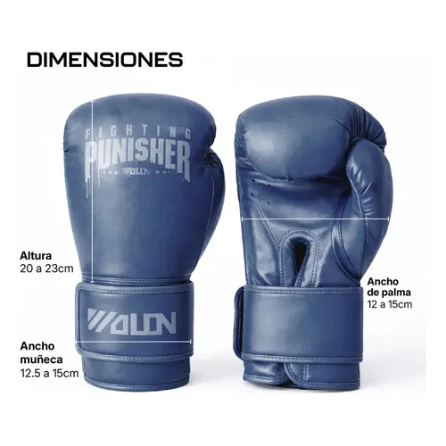 Wolon Punisher 14 Oz Azul